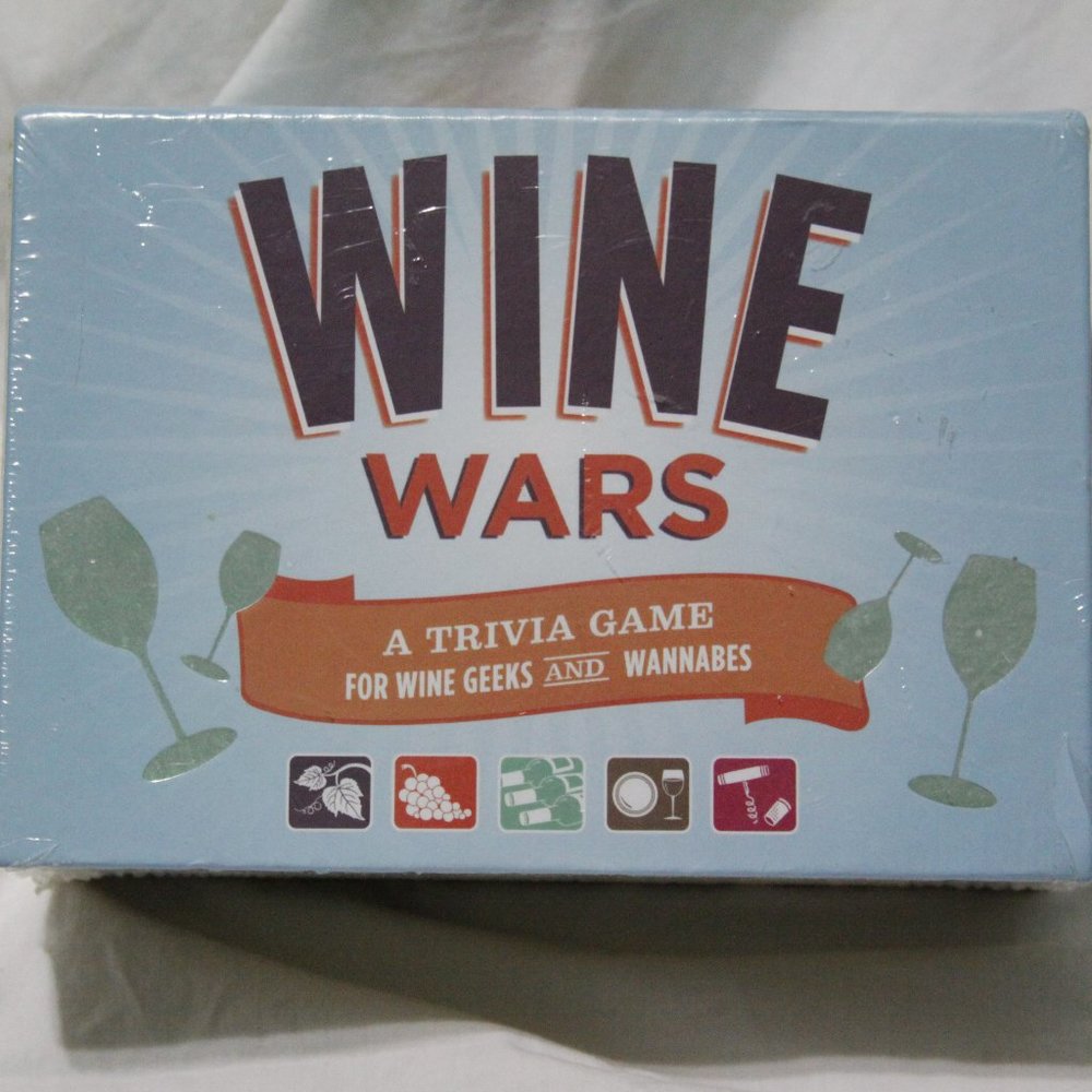 Sealed: Wine Wars A Trivia Game For Wine Geeks And Wannabes